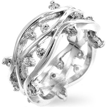 Avera Rhyne 5.8ct Pear Cut Cubic Zirconia Cocktail Ring